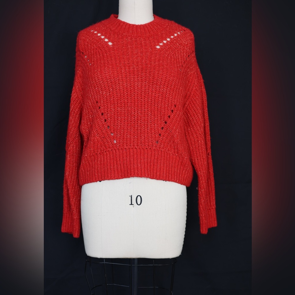 Women’s Cozy Red Sweater